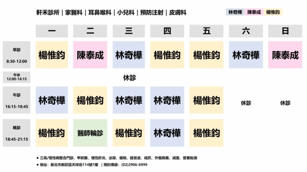 軒禾診所