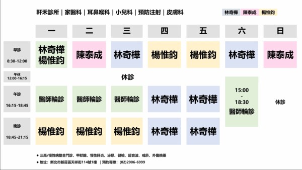 軒禾診所
