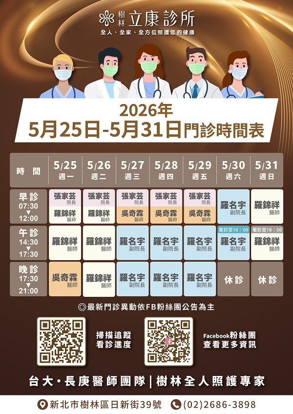 立康診所 l 台大 ．長庚主治醫師團隊